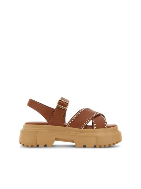 H644 leather sandals
