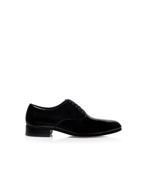 PATENT LEATHER EDGAR EVENING LACE UP
