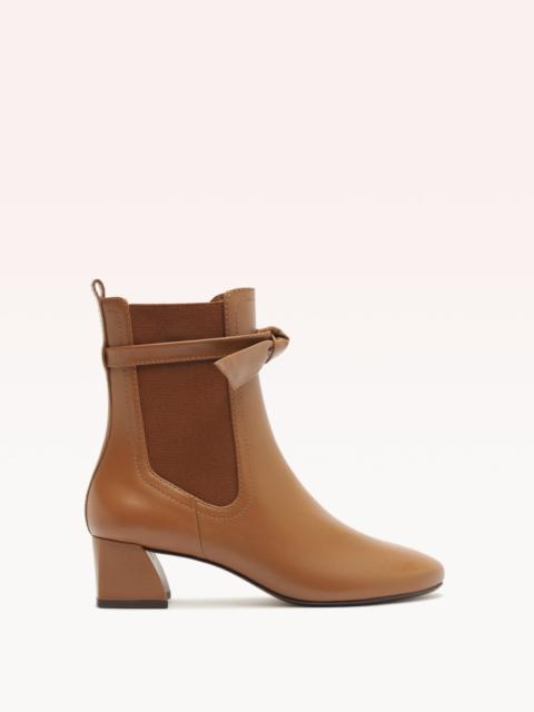 ALEXANDRE BIRMAN CLARITA ALMOND BOOTIE 45 ESPRESSO