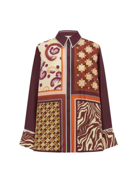 ALÉMAIS Wilson Silk Shirt