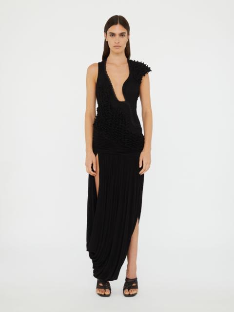 CHRISTOPHER ESBER Vespertine Cutaway Lace Dress