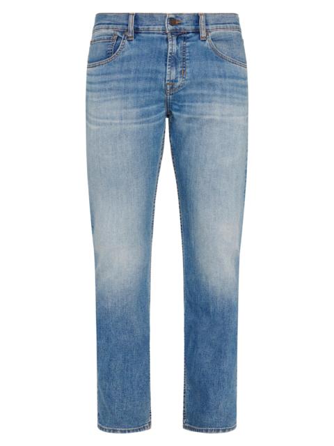 7 For All Mankind Men's The Straight Jeans - Luxvcloud