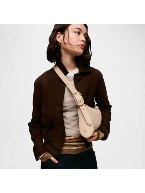 TOUS Small leather sand-colored Crossbody bag TOUS Arlette