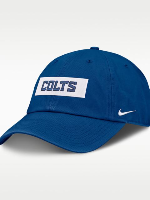 Nike Indianapolis Colts Primetime Club Wordmark Men's Nike NFL Adjustable Hat