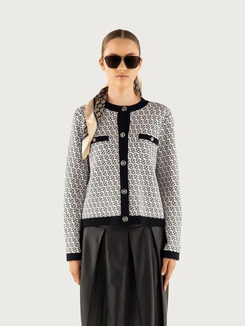 FERRAGAMO GANCIO S KNITTED JACKET