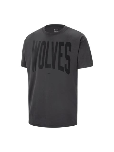 Nike Nike Minnesota Timberwolves Peak Travel T-Shirt 'Dark Charcoal' IU1343-099