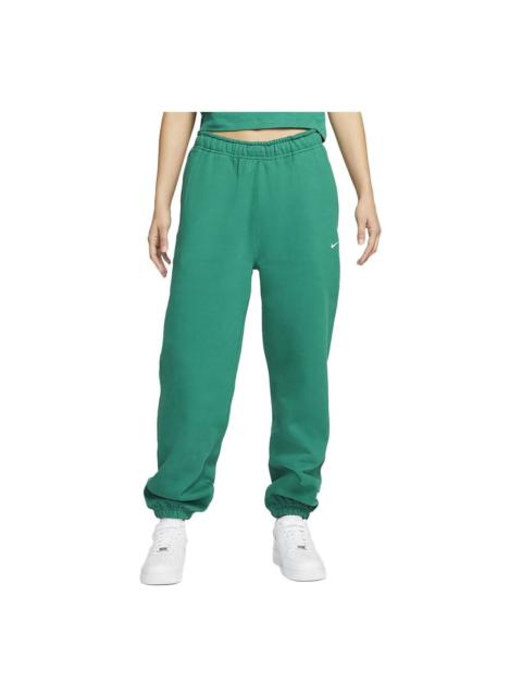 Nike (WMNS) Nike Solo Swoosh Sweatpants 'Grass Green' CW5565-340