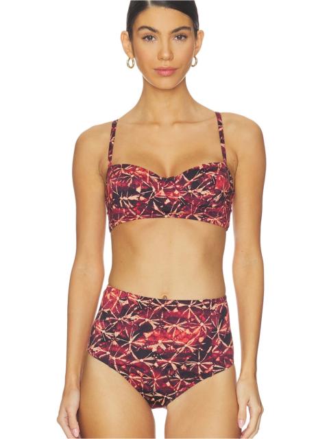 ULLA JOHNSON Zahara Bikini Top