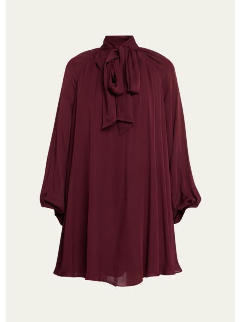 SIMKHAI Isobel Silk Mini Dress