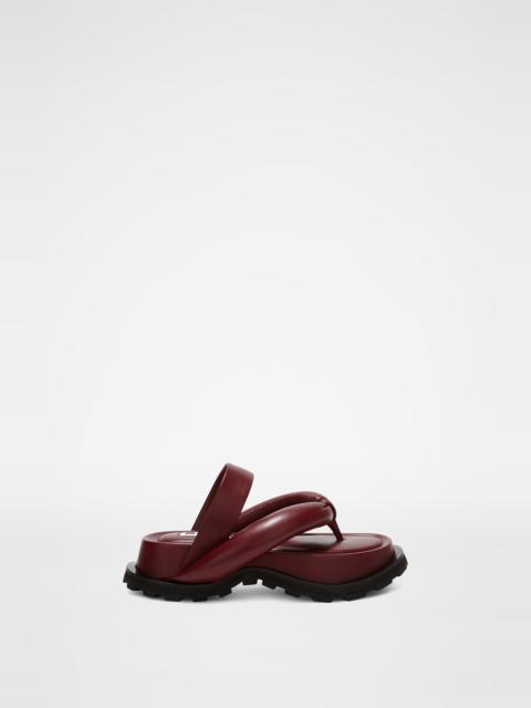 Jil Sander Platform Sandals