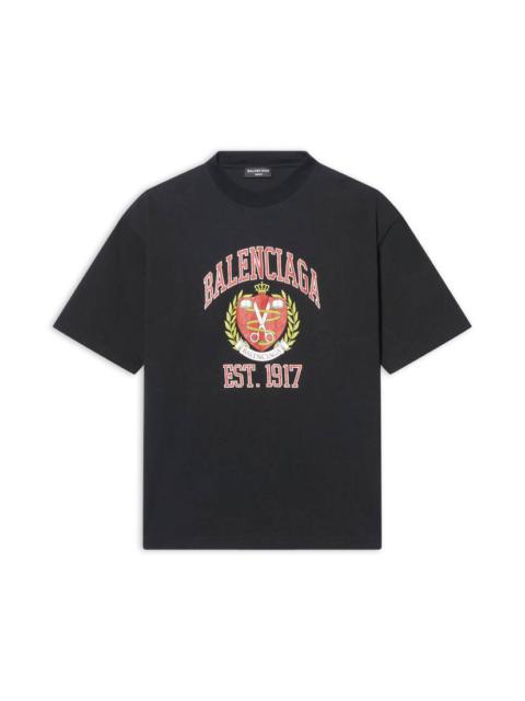 Men's College T-shirt Medium Fit in Black