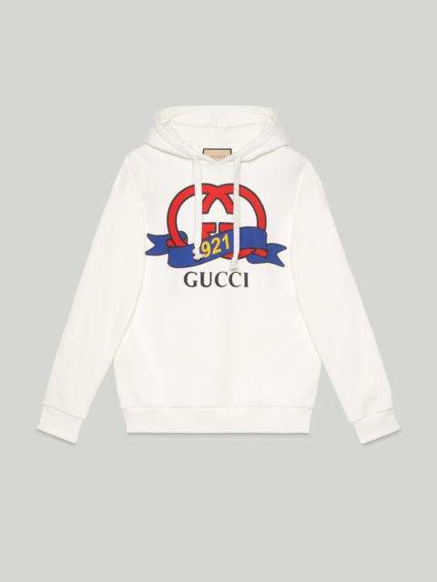 Interlocking G 1921 print sweatshirt