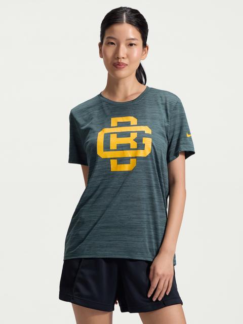 Nike Green Bay Packers Rivalries Collection Sideline Velocity Women's Nike Dri-FIT NFL T-Shirt