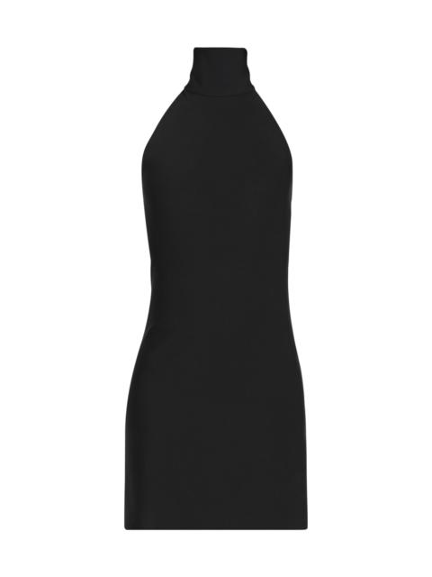 courrèges Women's Banded Halter Jersey Minidress - Black