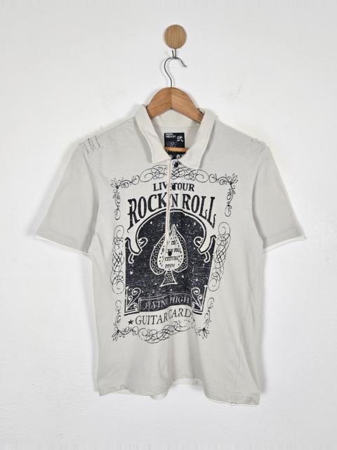 PPFM PPFM Rock n Roll polo shirt