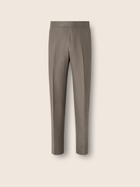 DARK TAUPE OASI LINO PANTS
