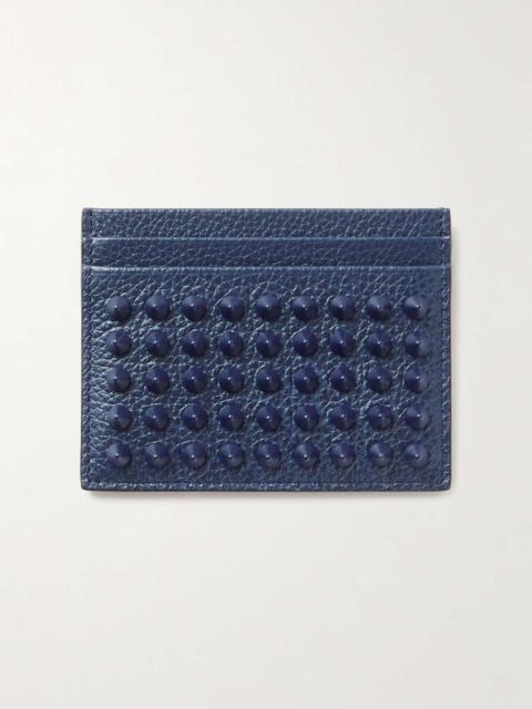 Christian Louboutin Kios Studded Leather Cardholder