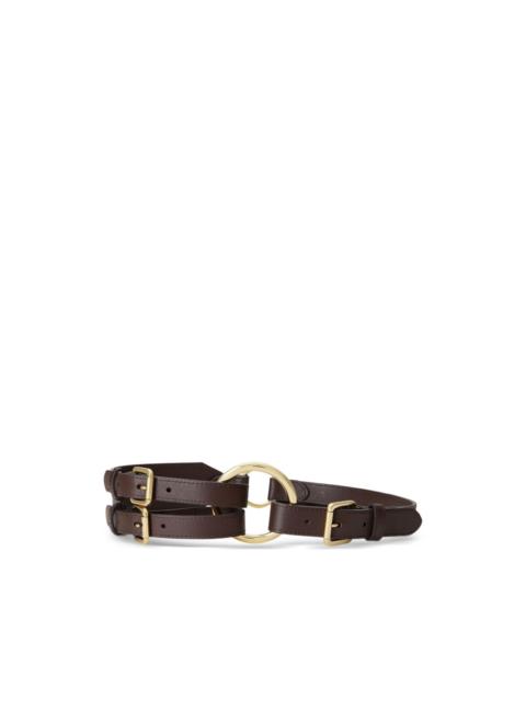 Polo Ralph Lauren tri-strap O-ring belt