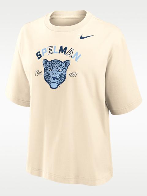 Nike Nike College (Spelman College) Women's Boxy Cotton T-Shirt