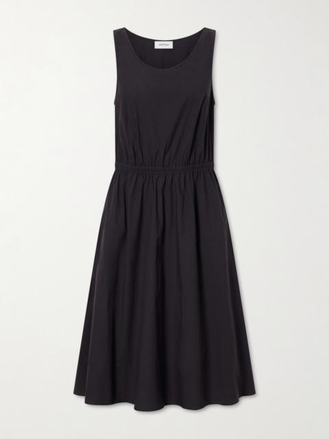 MATTEAU Organic Cotton-poplin Midi Dress