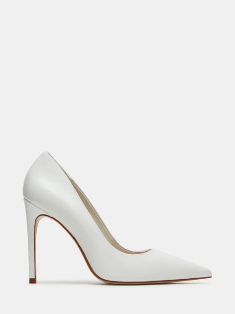 STEVE MADDEN NOIR WHITE LEATHER