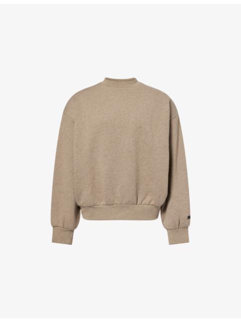 ESSENTIALS Always On Crewneck Cotton Jumper