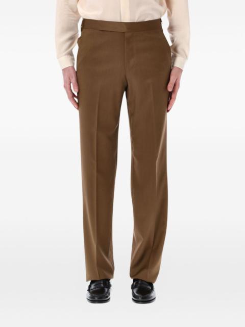 LARDINI Palu button fastening tailored trousers