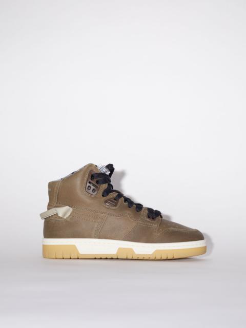 Acne Studios High top sneakers - Brown/green/beige