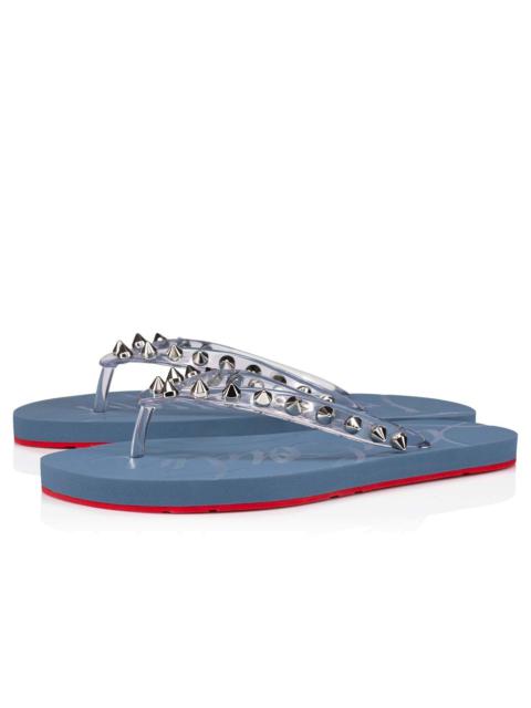 Christian Louboutin LOUBI FLIP SPIKES DONNA FLAT