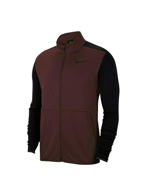 Nike Nike Epic Training Jacket 'Maroon Black' 928026-073
