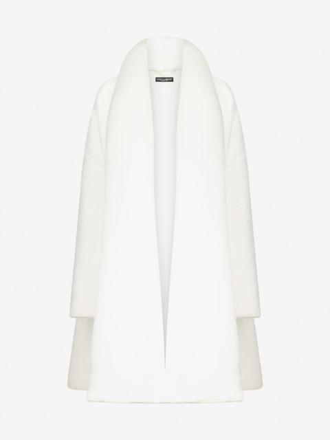 Terrycloth coat