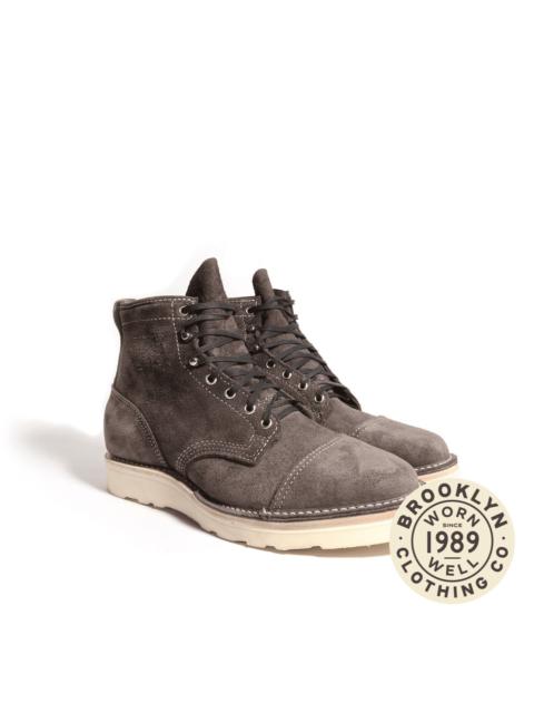 Wesco Boots Brooklyn x Wesco Custom Hendrik Charcoal Roughout