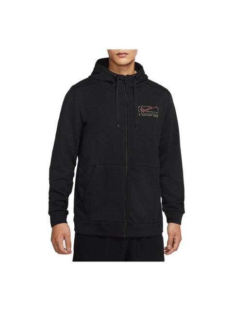 Nike Nike Running Sports hooded casual Jacket Black DD1742-010