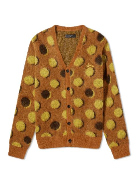 AMIRI Polkadot Mohair Cardigan