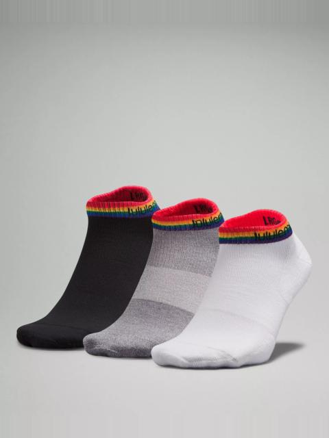 lululemon Men's Daily Stride Comfort Low-Ankle Socks *3 Pack