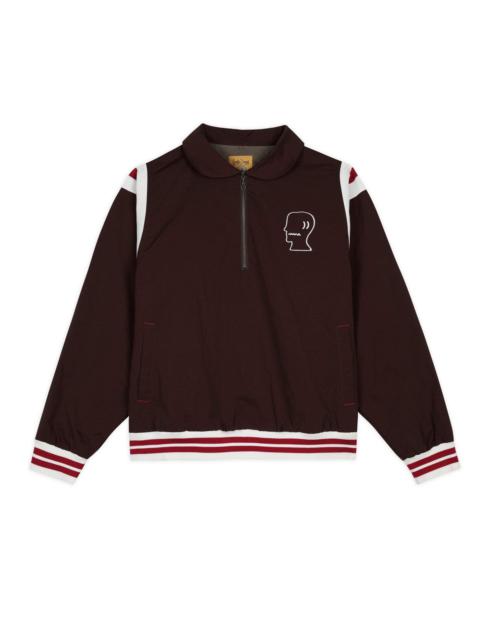 BRAIN DEAD Coaches Jacket - Brown