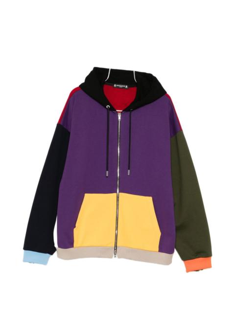 mastermind JAPAN colour-block hoodie