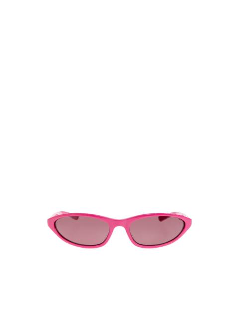 BALENCIAGA oval-frame sunglasses