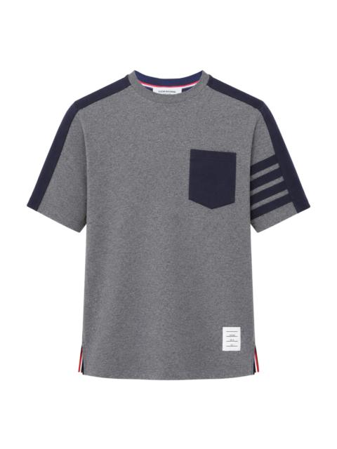 Thom Browne Oversized Colorblock Pocket Tee