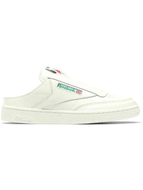 Reebok Reebok Club C Laceless Mule Chalk Glen Green