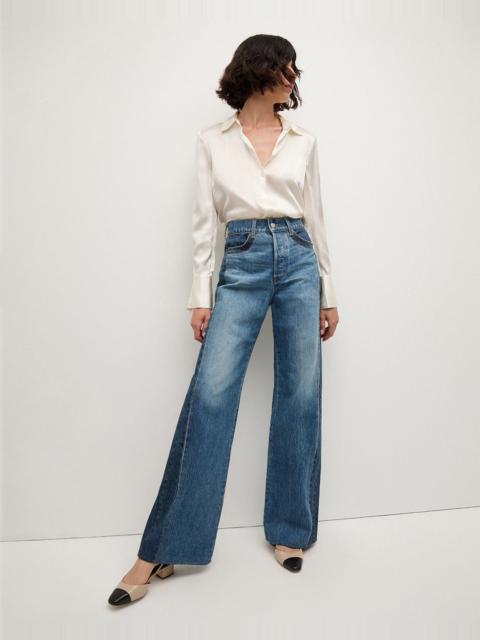 VERONICA BEARD MONIQUE BUTTON-DOWN SHIRT