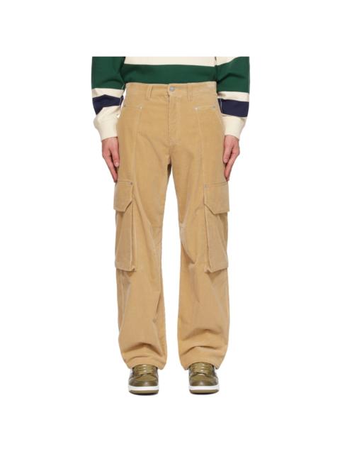 Palm Angels corduroy 면 화물 바지