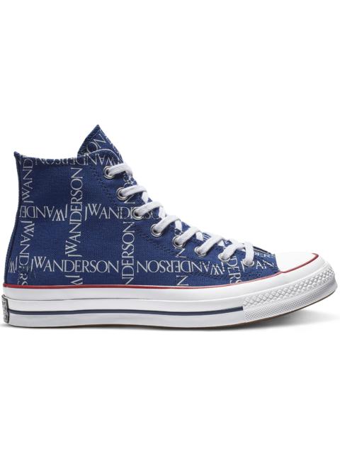 Converse Chuck Taylor All Star 70 Hi JW Anderson Repeat Print Twilight Blue