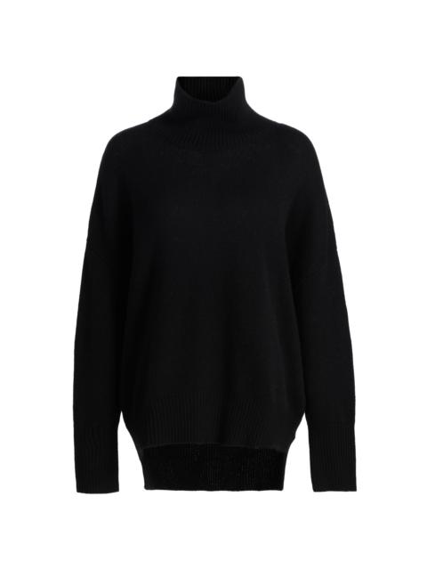 LISA YANG Women's Heidi Relaxed-Fit Cashmere Sweater - Black