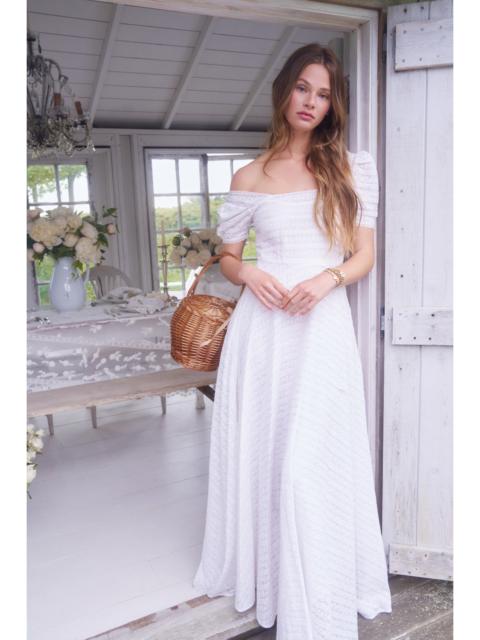 LoveShackFancy Ryan Catalina Lace Maxi Dress