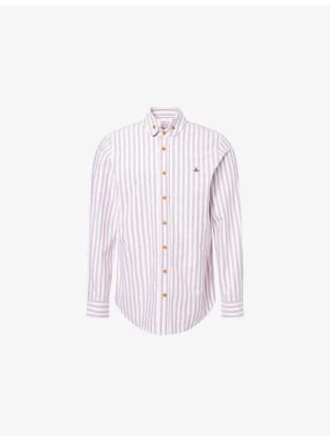 Vivienne Westwood Krall Pinstripe Cotton Shirt