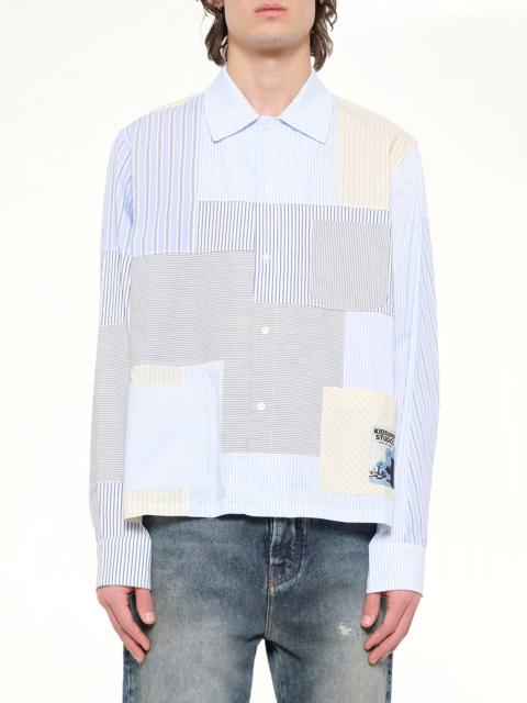KidSuper Patchwork Overshirt in Multicolour