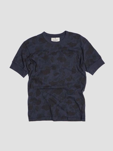 Nigel Cabourn Military Tee in Overdyed Camo