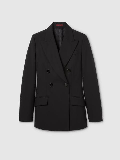 GUCCI Double-breasted light wool jacket