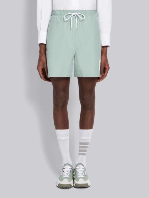 Thom Browne Ripstop Topstitch Track Shorts